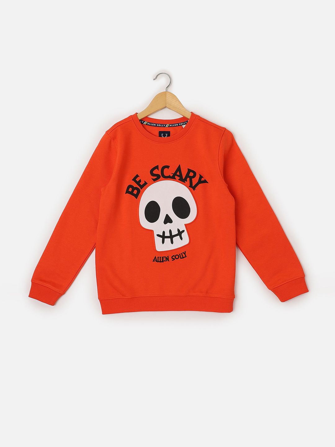 

Allen Solly Junior Boys Graphic Printed Pullover Sweatshirt, Red
