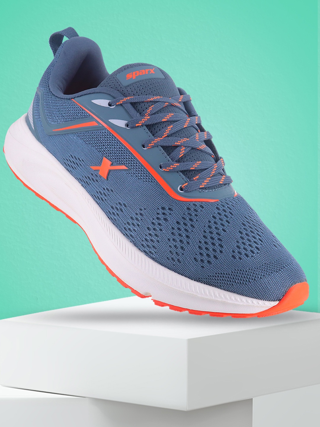 

Sparx Men Mesh Running Shoes, Grey