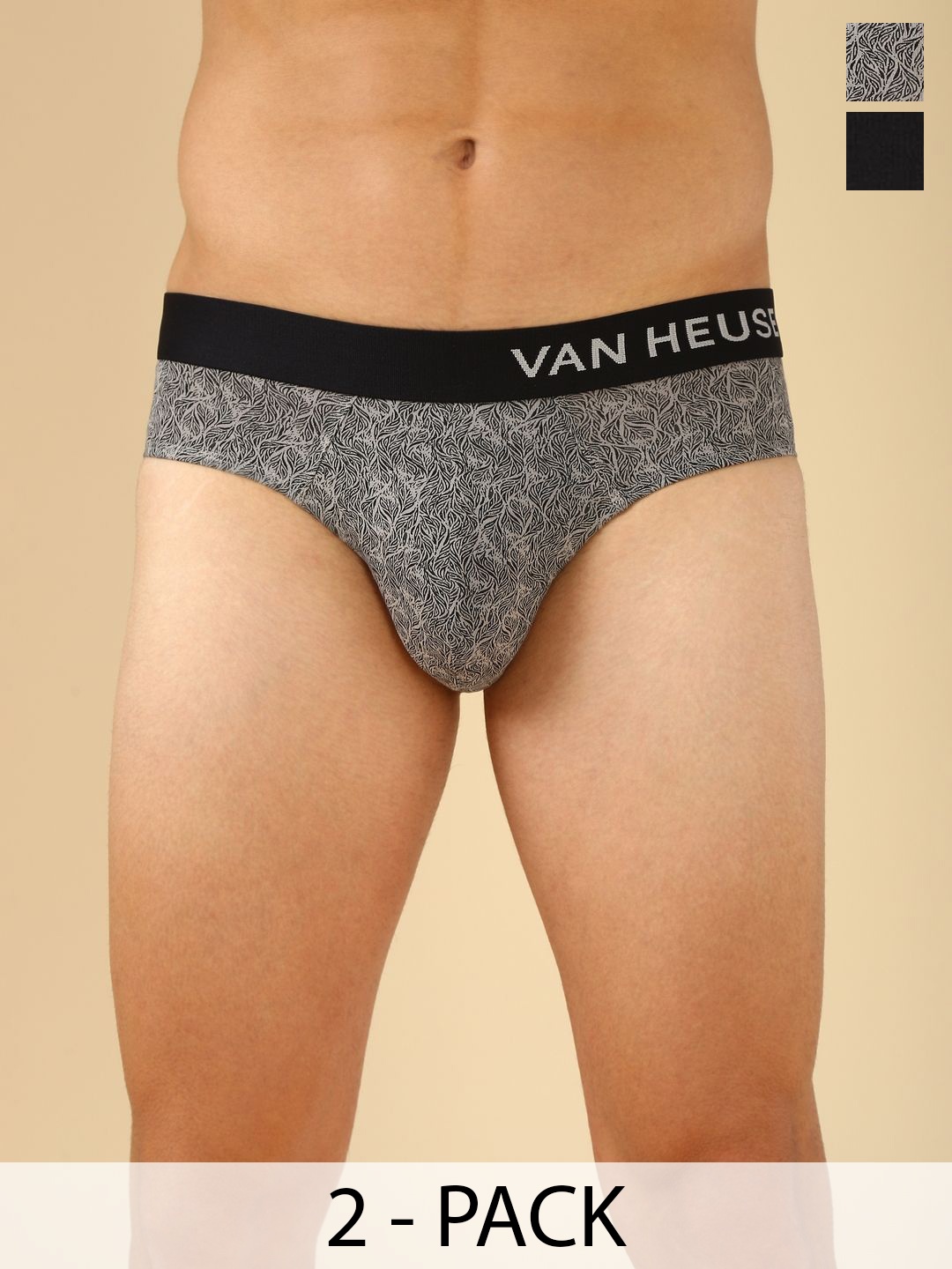 

Van Heusen Assorted Cotton Basic Briefs