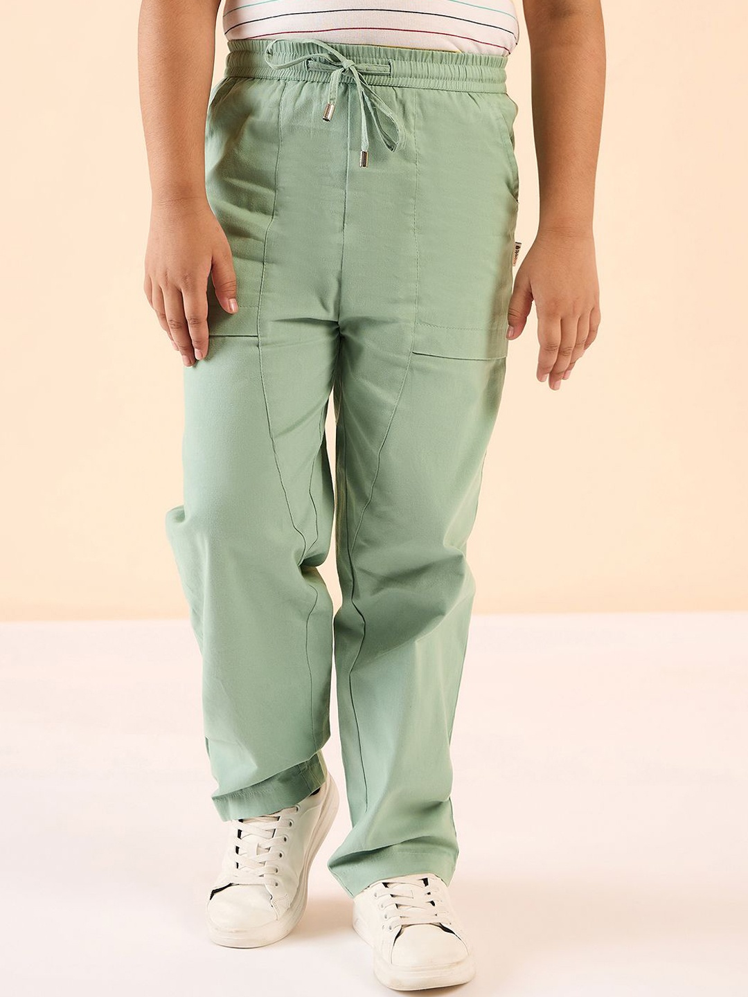 

Stylo Bug Boys Chinos Trousers, Green