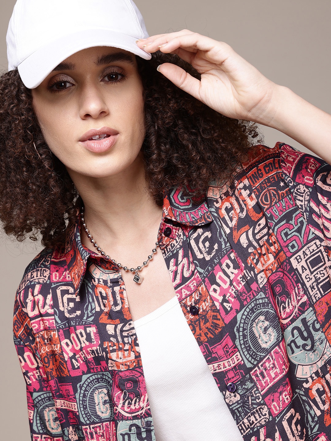 

The Roadster Lifestyle Co. Printed Casual Shirt, Multi