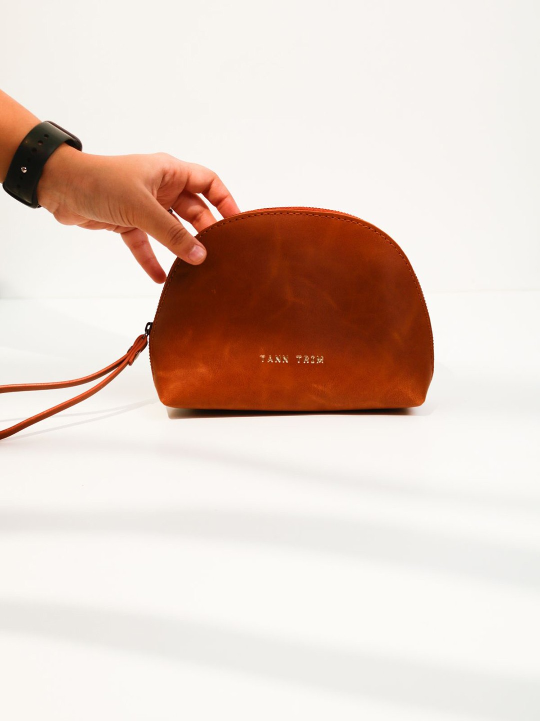 

Tann Trim Mini Companion Pouch, Tan