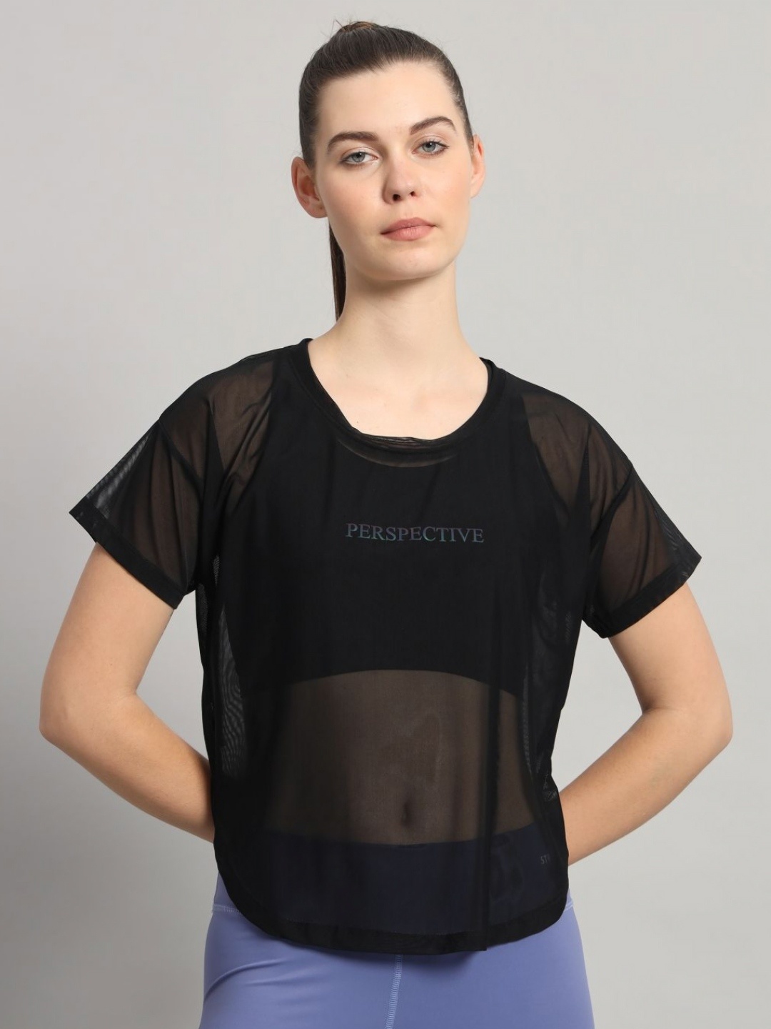 

MKH Women Typography Printed Round Neck T-shirt, Black