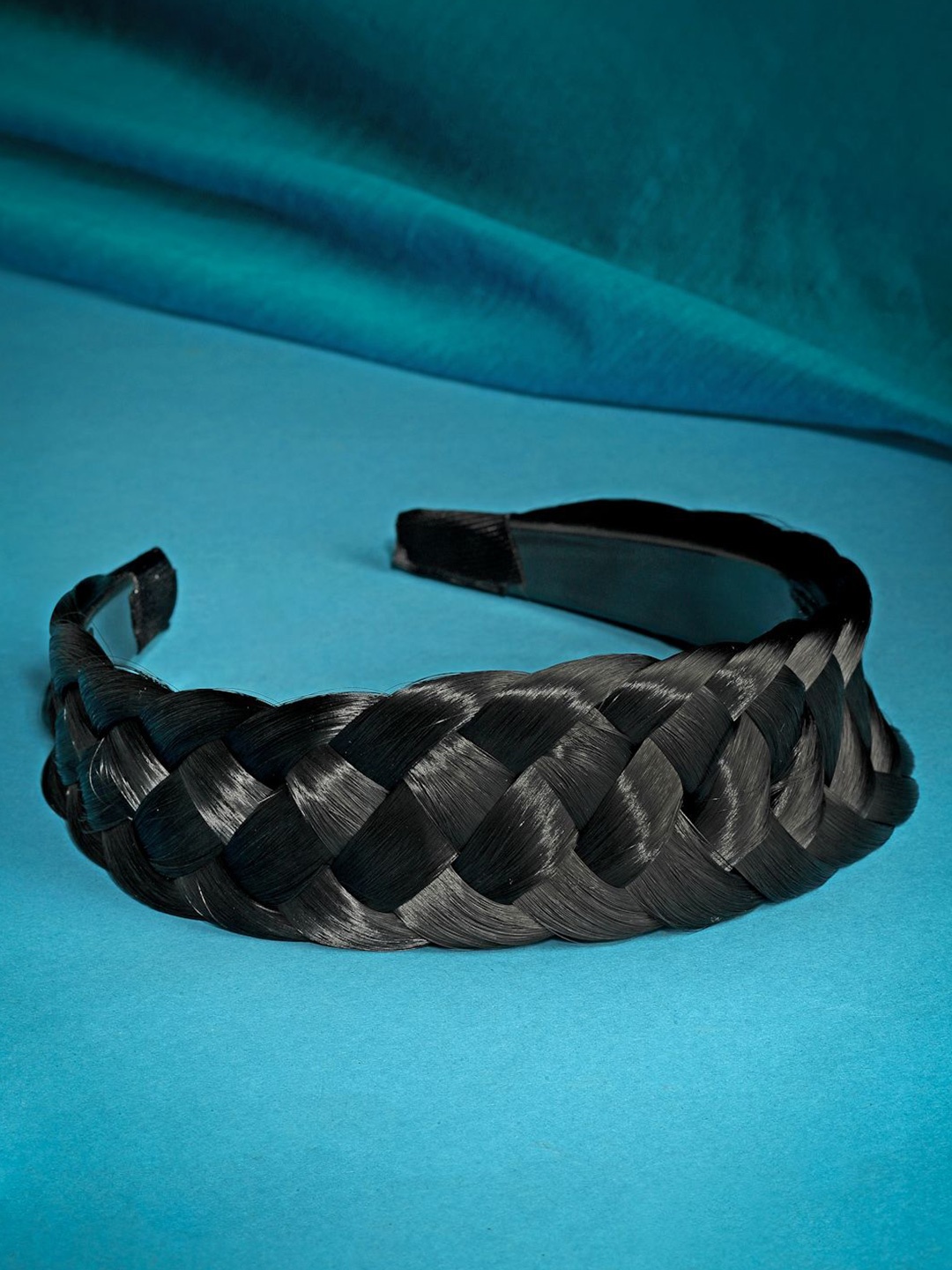 

VOGUE HAIR ACCESSORIES Women Braid Hairband, Black