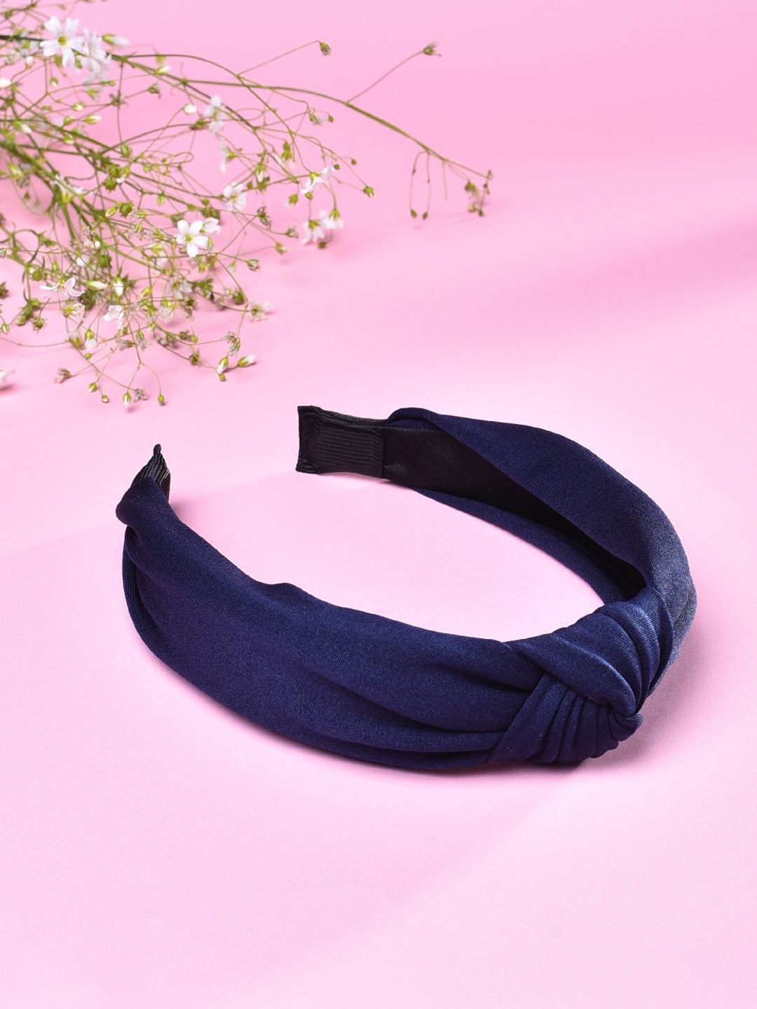 

VOGUE HAIR ACCESSORIES Women Bowknot Hairband, Blue