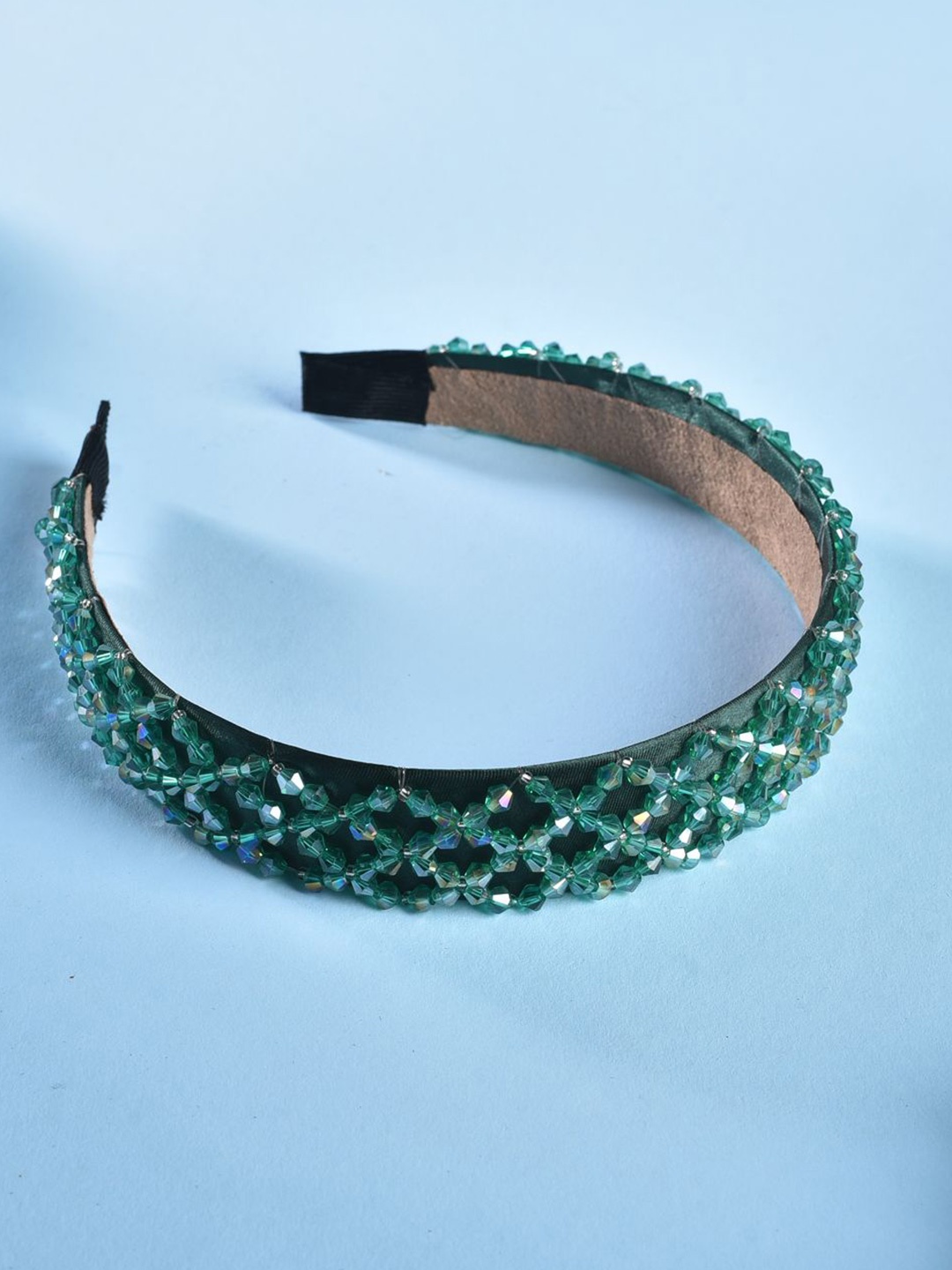 

VOGUE HAIR ACCESSORIES Women Embellished Hairband, Green