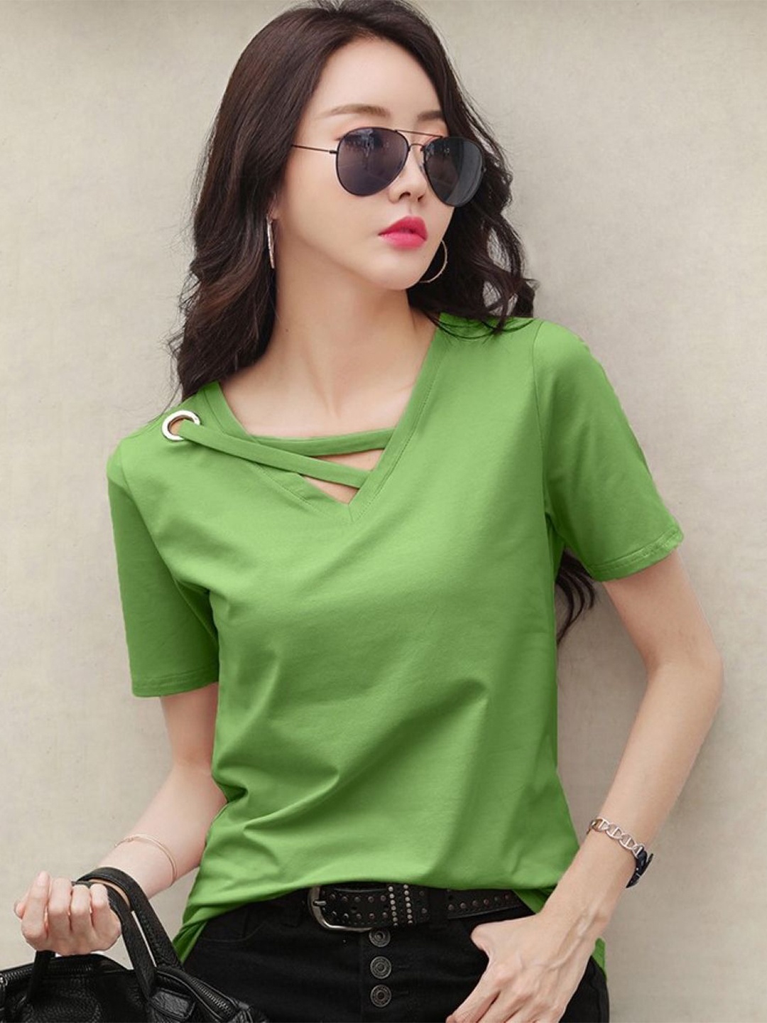 

StyleCast Top, Green