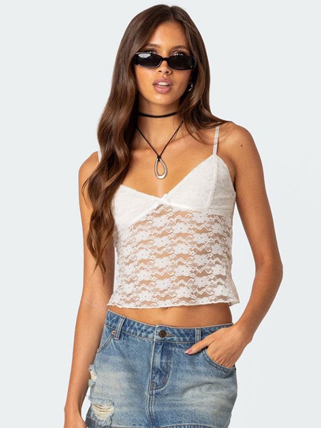 

StyleCast Top, White