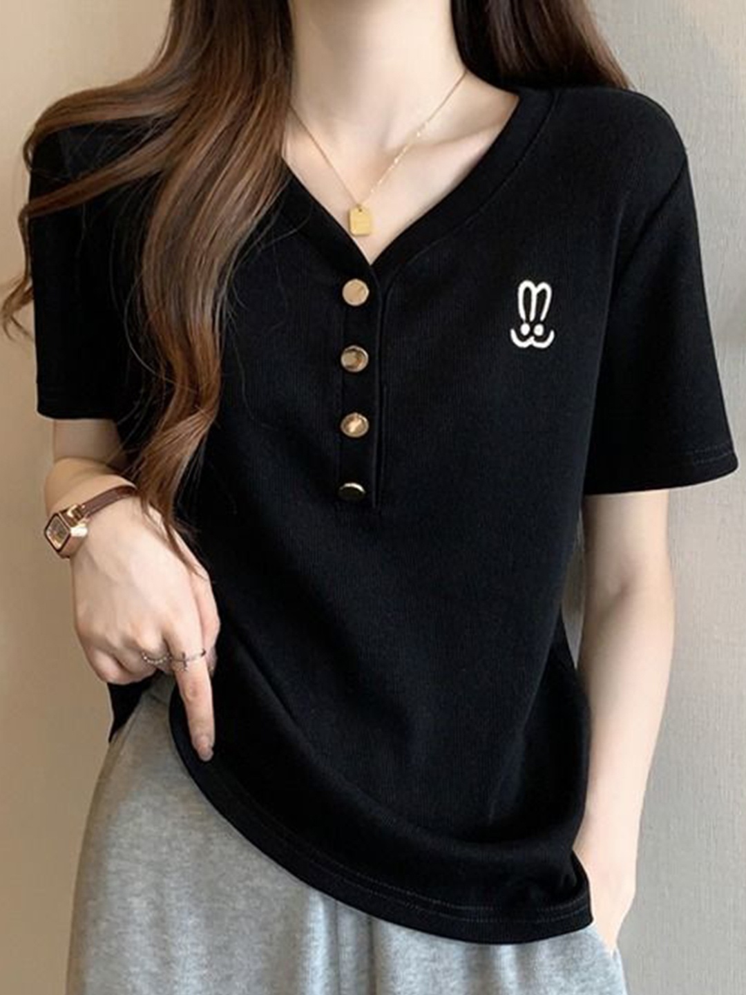 

StyleCast Top, Black