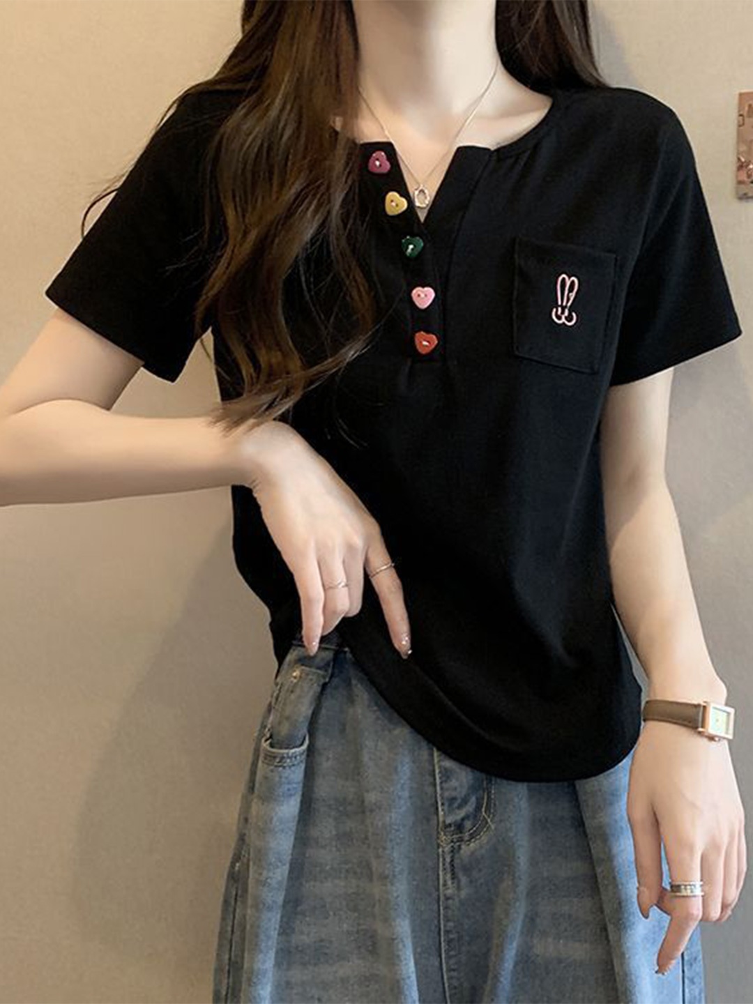 

StyleCast Top, Black