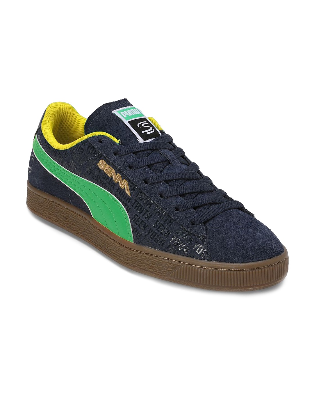 

PUMA SENNA A VIDA Suede Men's Motorsport Sneakers, Blue