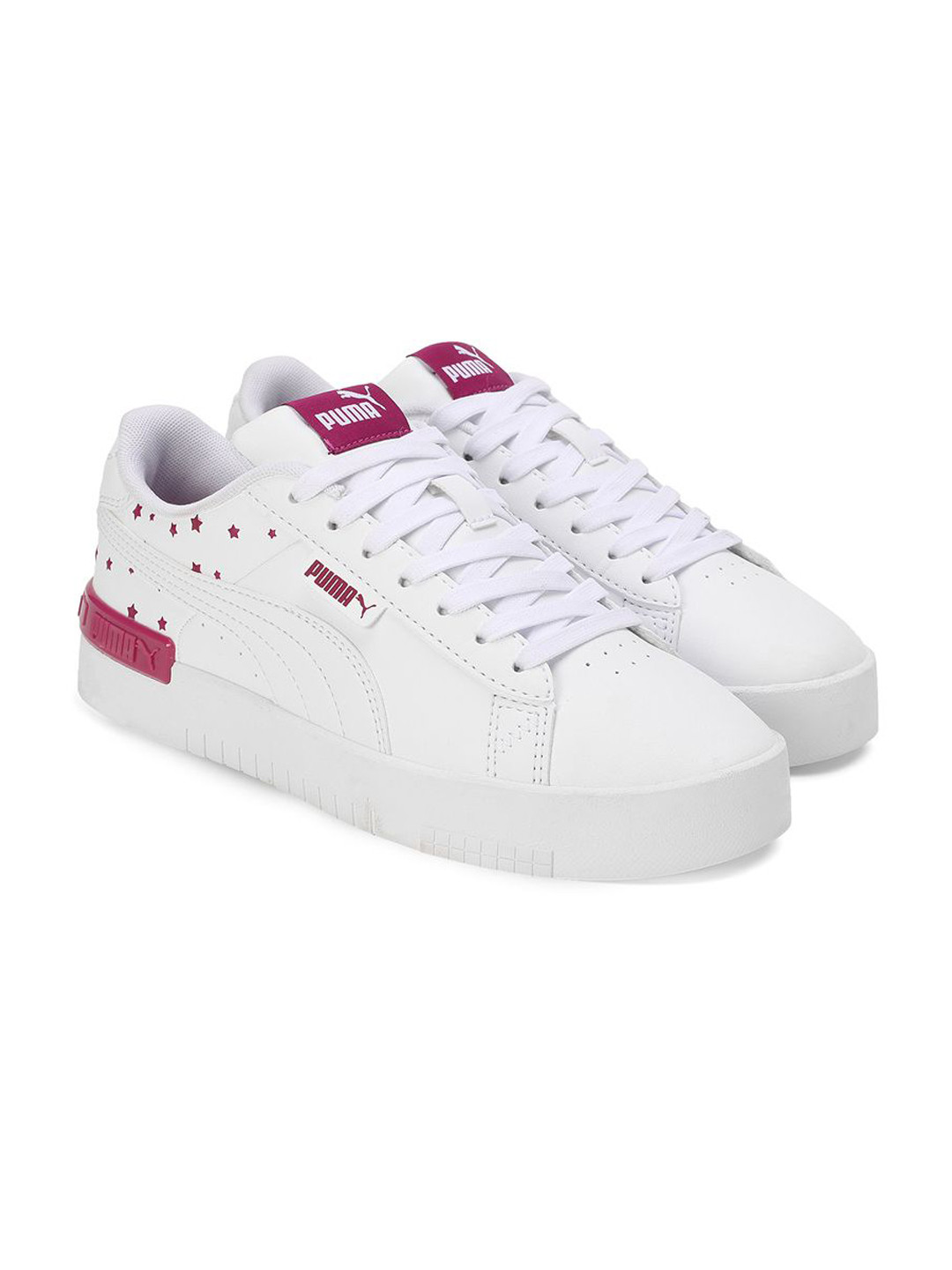 

Puma Girls Jada Stars Youth Sneakers, White