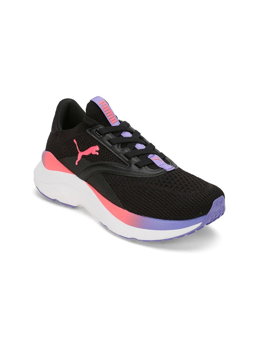 

Puma SOFTRIDE Mayve Youth Running Shoes, Black