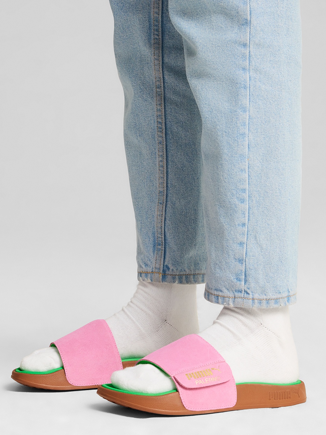 

Puma Leadcat 2.0 Palermo Foil Men's Slides, Pink
