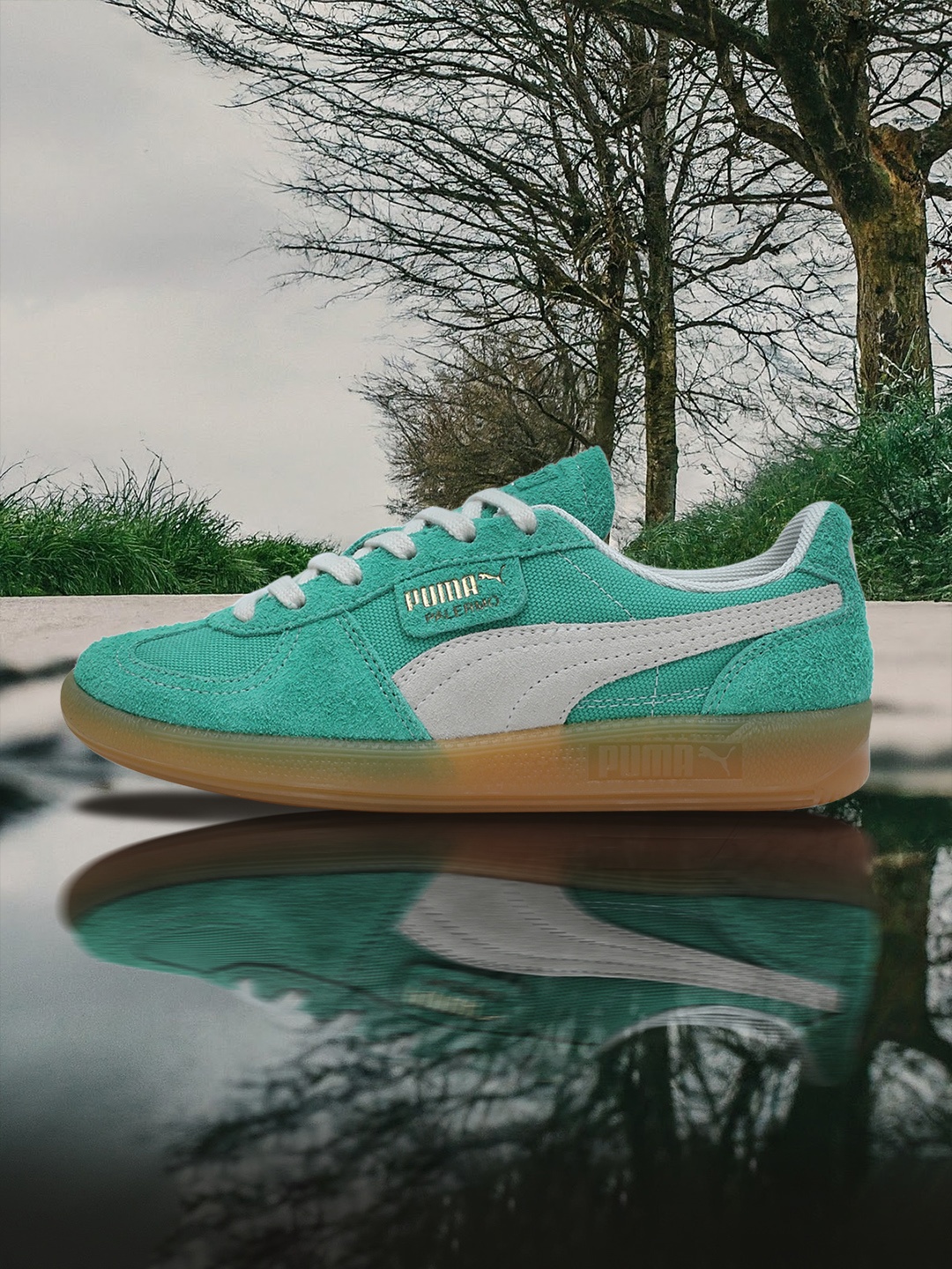 

Puma Palermo Vintage Sneakers, Green