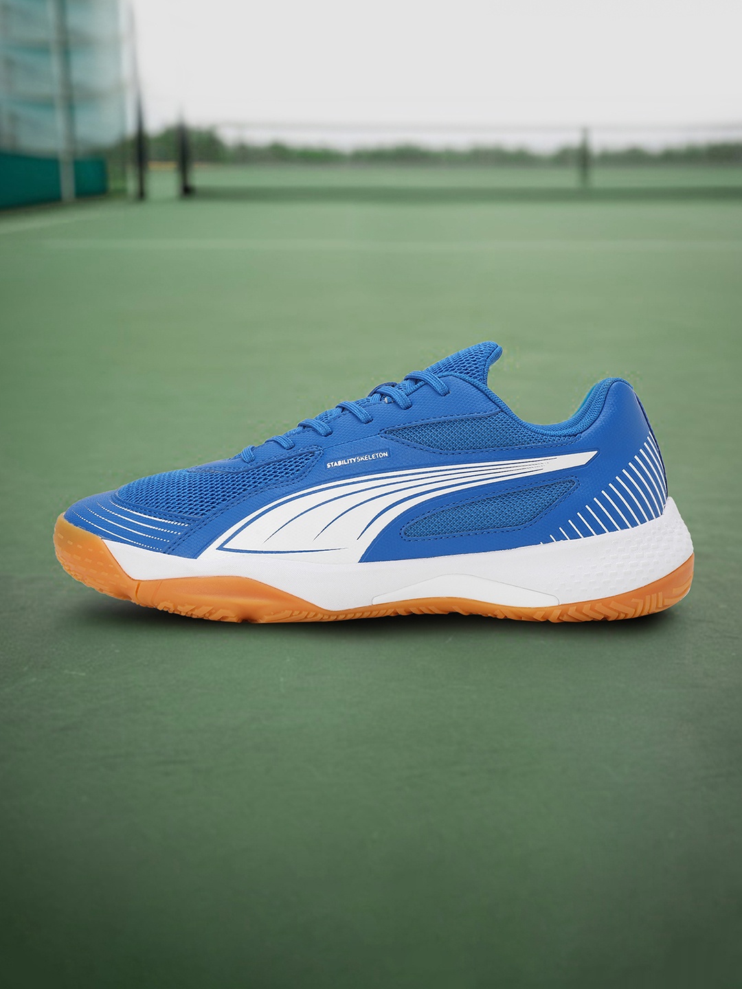 

Puma Solarflash III Unisex Indoor Sports Shoes, Blue