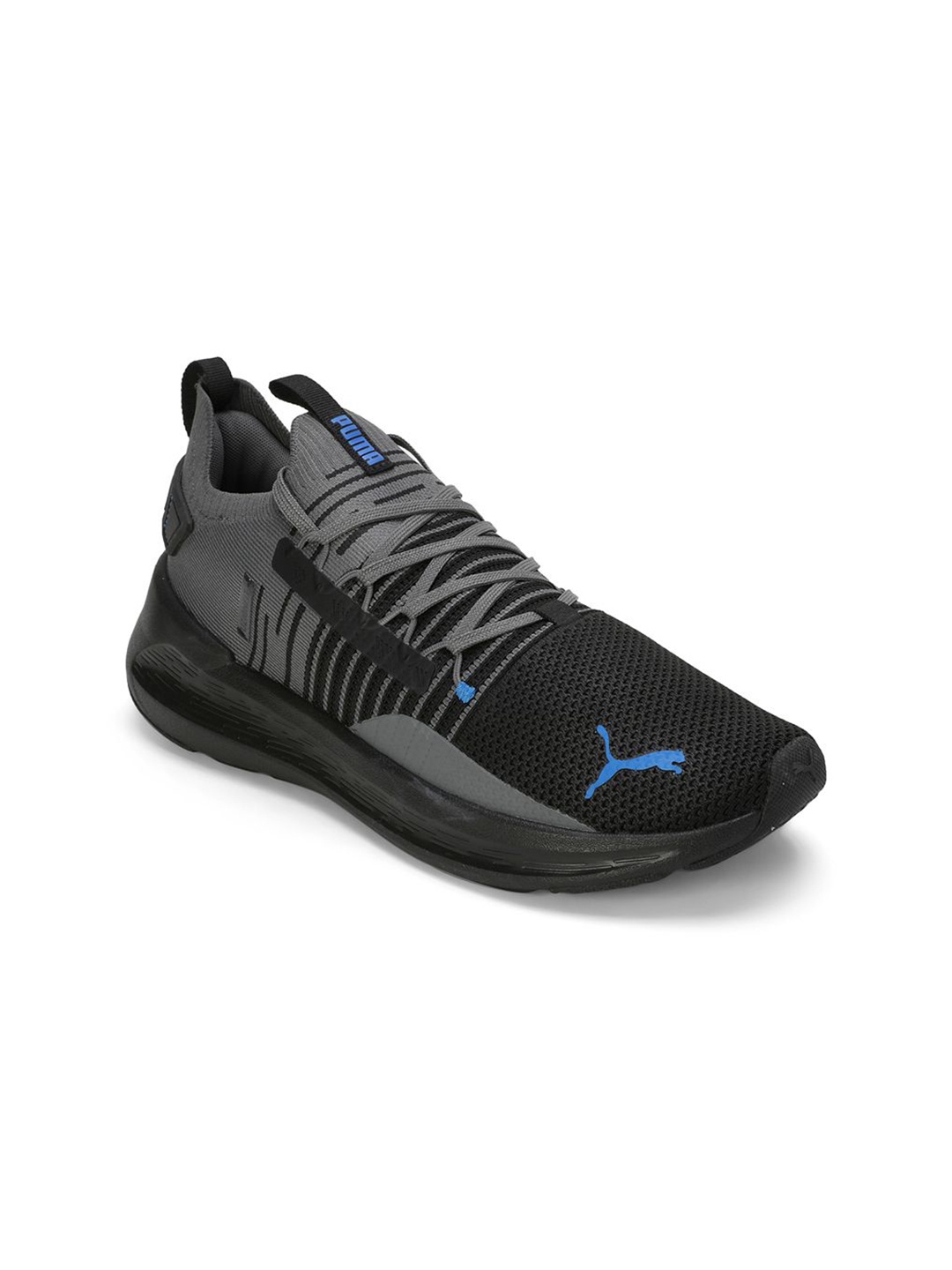 

Puma Softride Symmetry Fuzion Men's Running Textile Marking Shoes, Black
