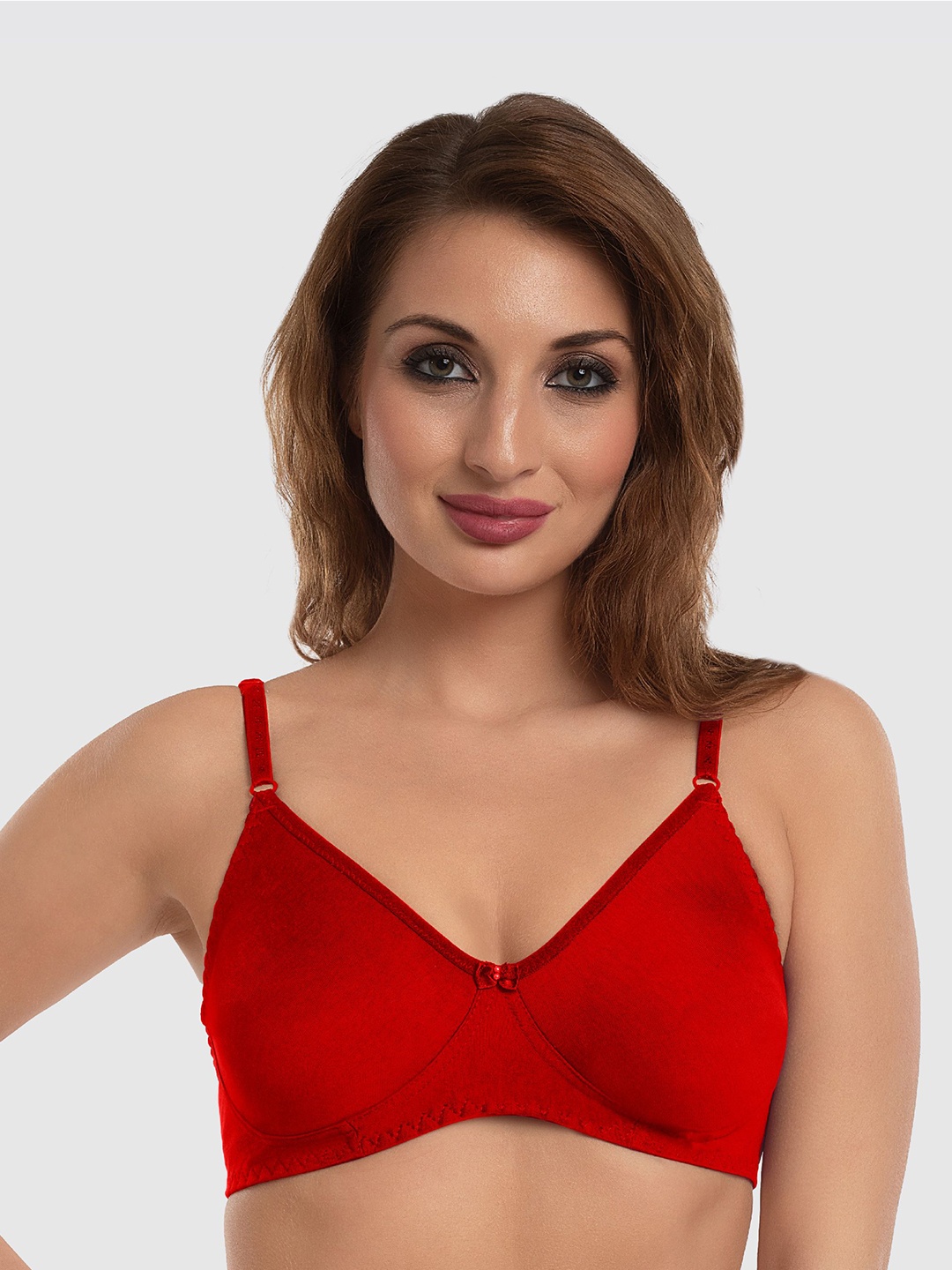 

Daisy Dee Women Full Coverage Lightly Padded T-shirt Bra, Red