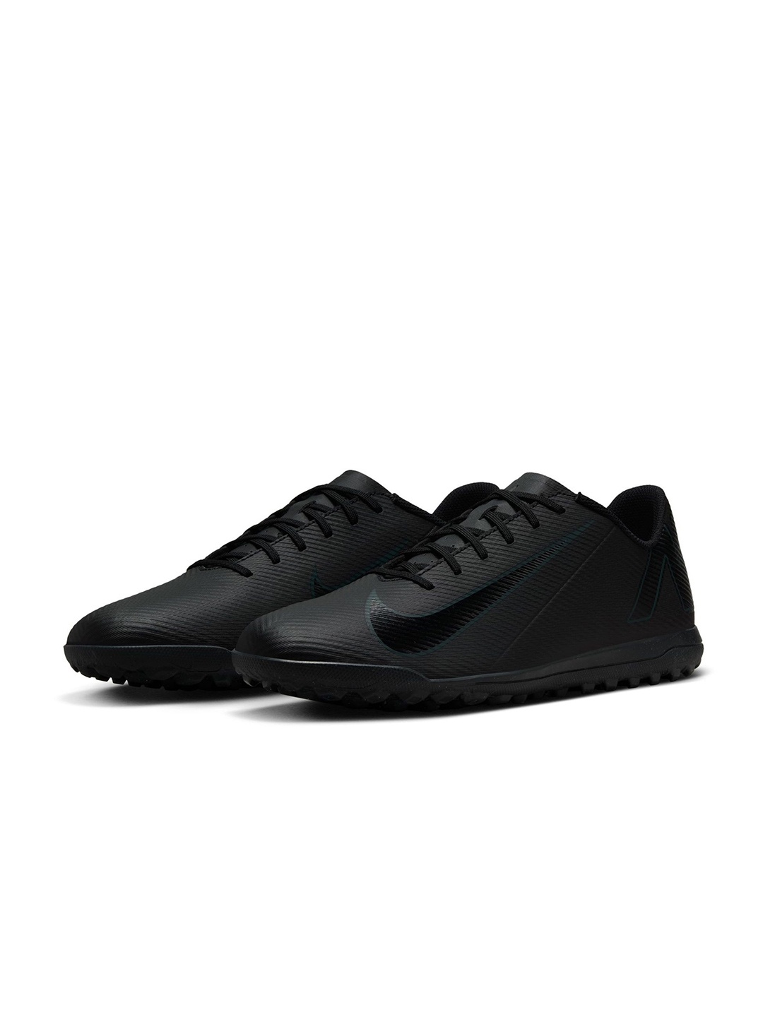 

Nike Mercurial Vapor 16 Club TF Low-Top Men Mid-Top Marking Lace-Ups Football Shoes, Black