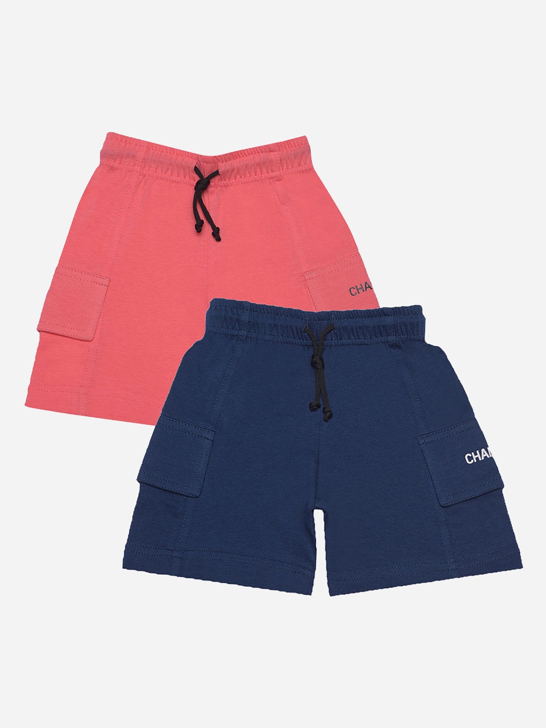 

Dollar Champion Kidswear Boys Pack of 2 Cotton Bermuda Shorts, Peach