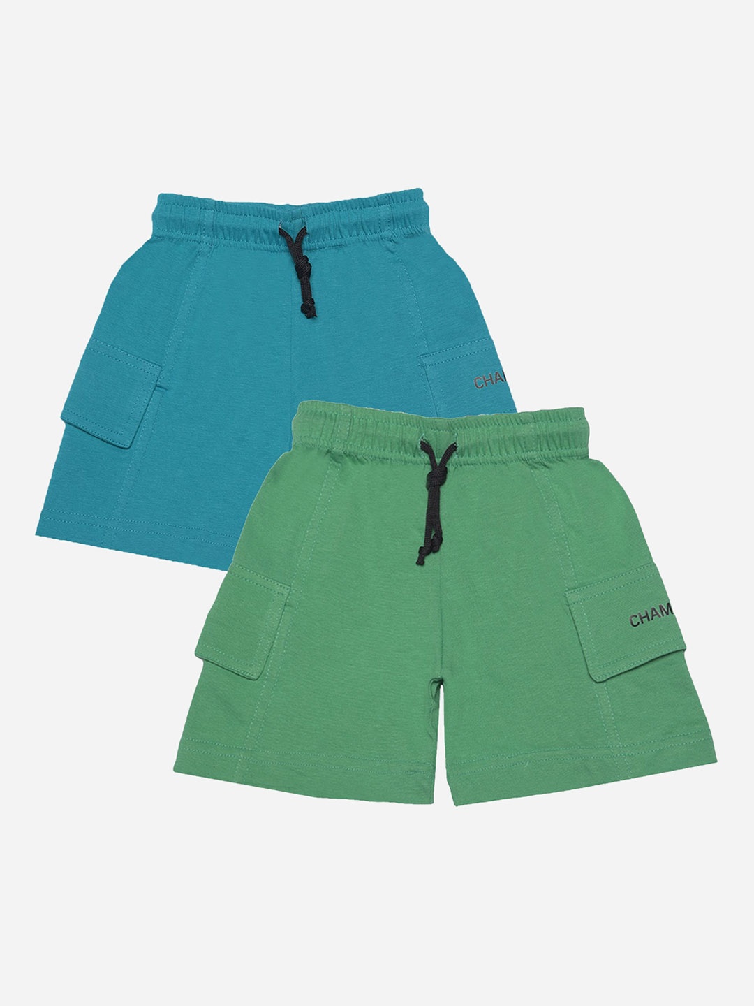 

Dollar Champion Kidswear Boys Pack of 2 Cotton Bermuda Shorts, Blue