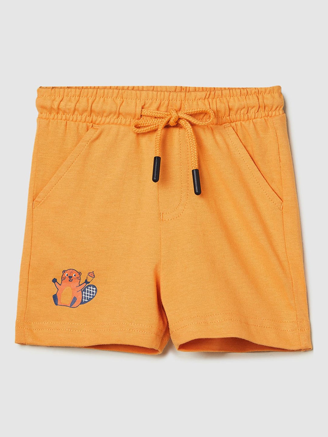 

max Boys Solid Regular Fit Shorts, Yellow