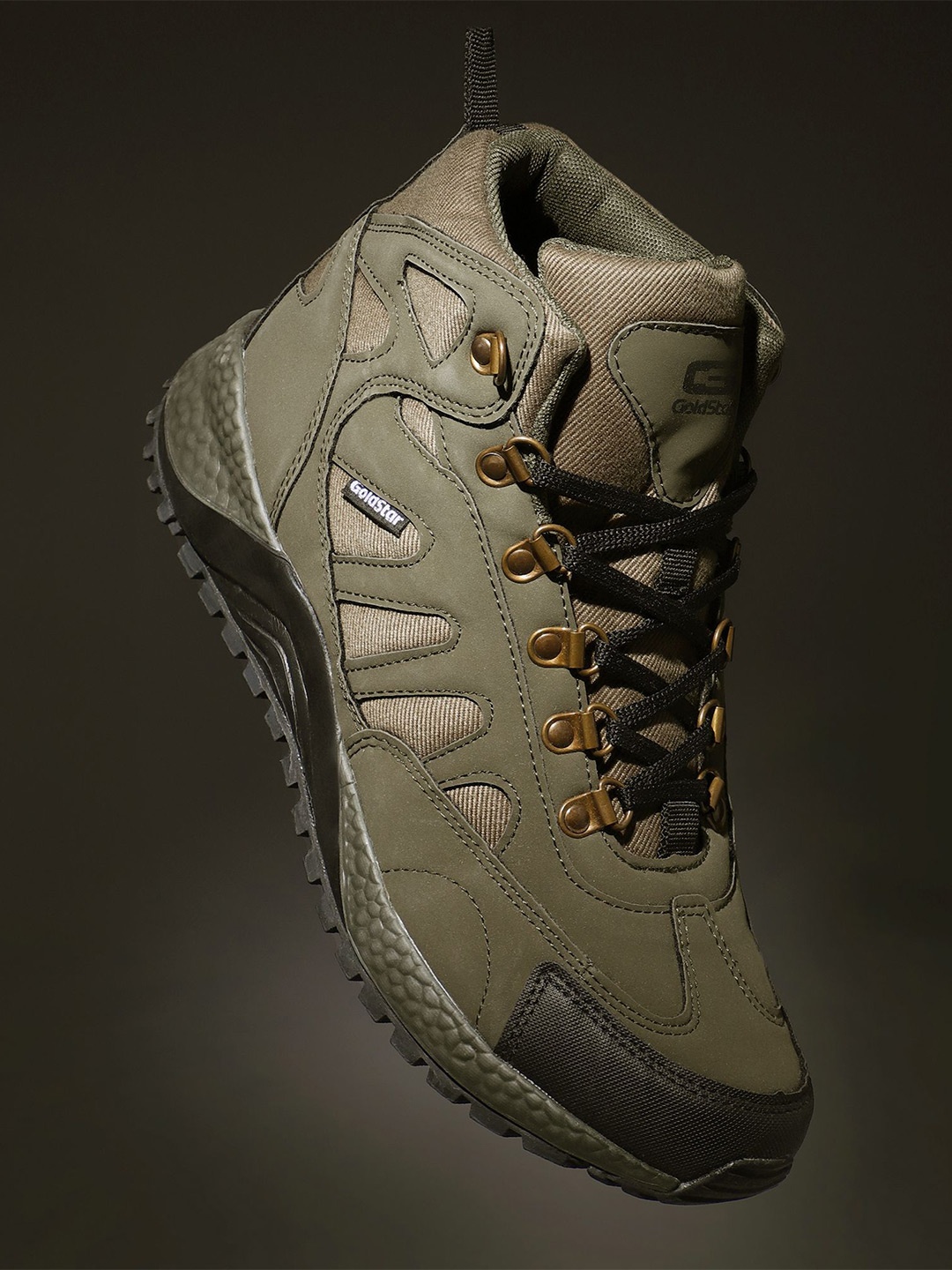 

Goldstar Men Running Non-Marking Shoes, Olive