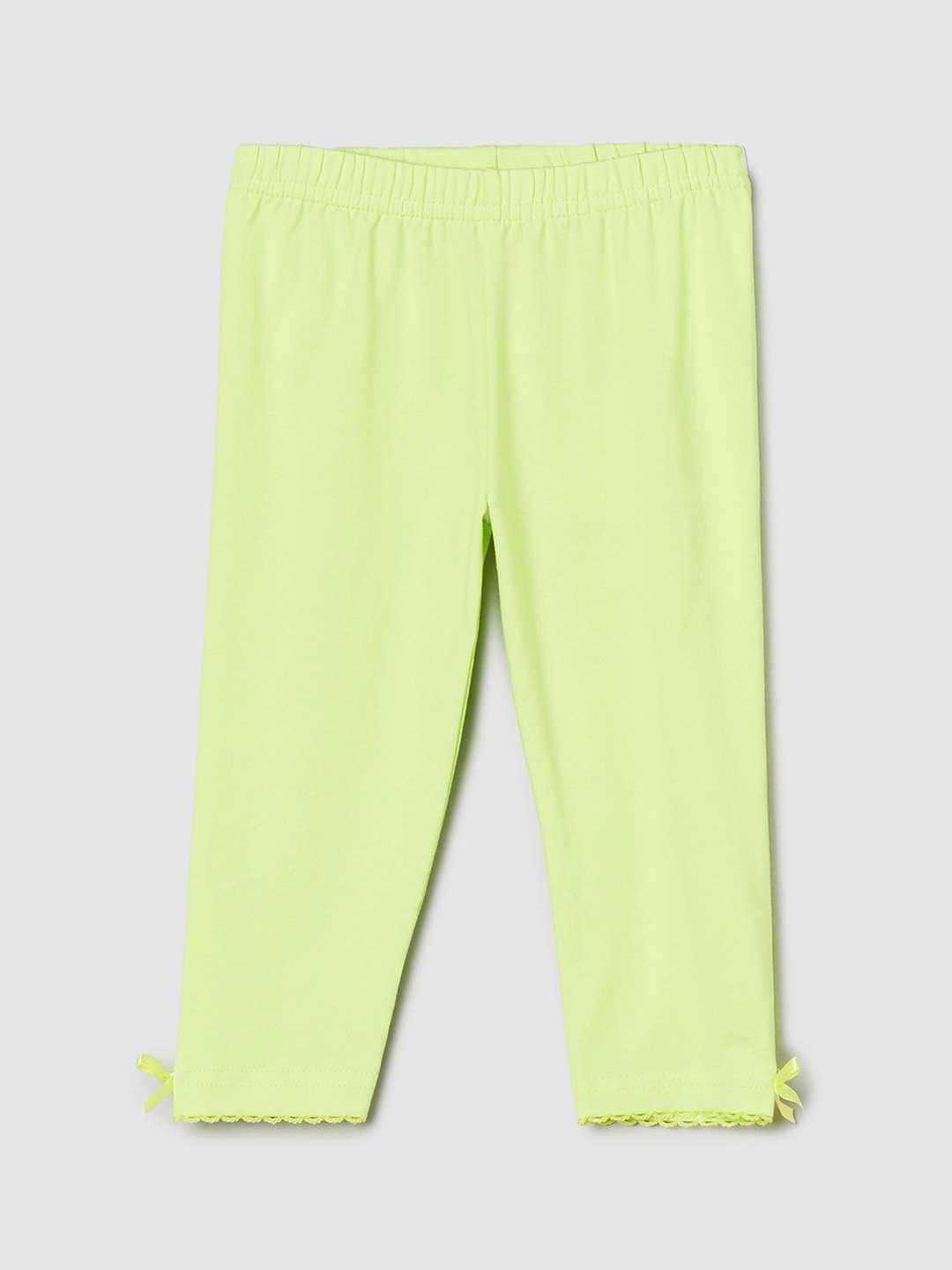 

max Girls Ankle Length Leggings, Green