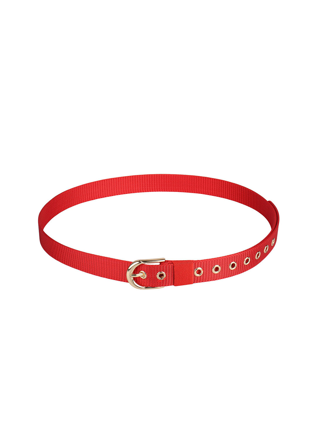 

DressBerry Women Textured Belt, Red