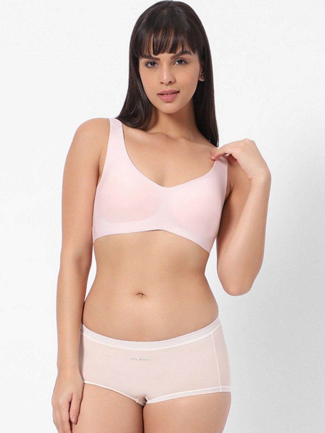 

INTIMATE QUEEN Lightly-Padded Lingerie Set IQCC_MBLBS_PP-102-XS, Pink