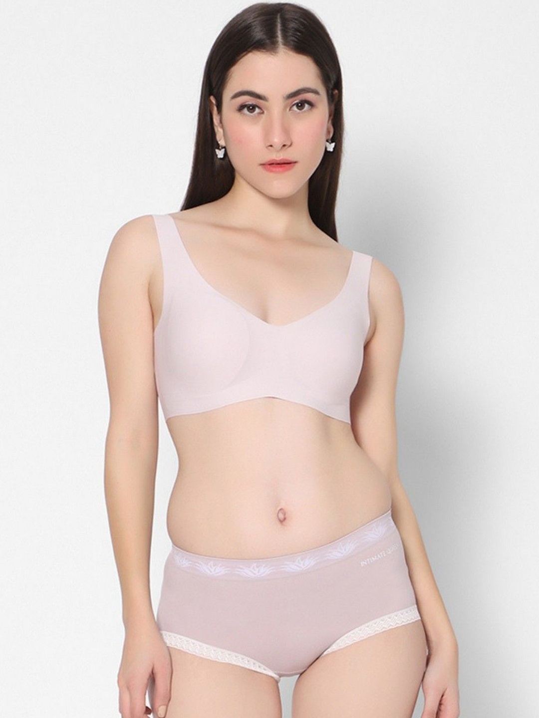 

INTIMATE QUEEN Lightly Padded Lingerie Set, Lavender