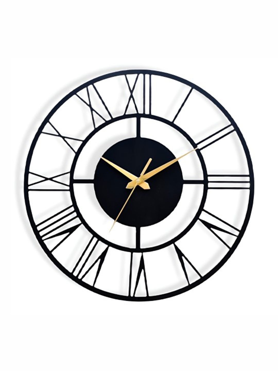 

Arabs Decor Black Contemporary Round Wall Clock