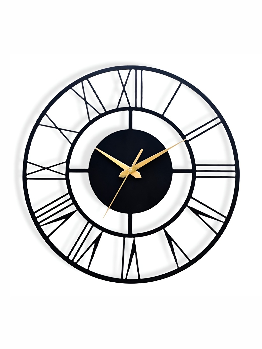 

Arabs Decor Black Contemporary Round Wall Clock