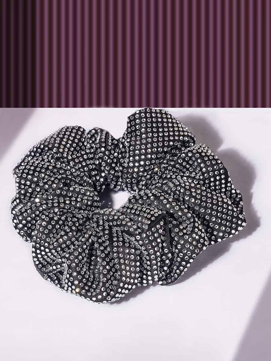 

HAIR DRAMA CO. Women Ponytail Holders, Black