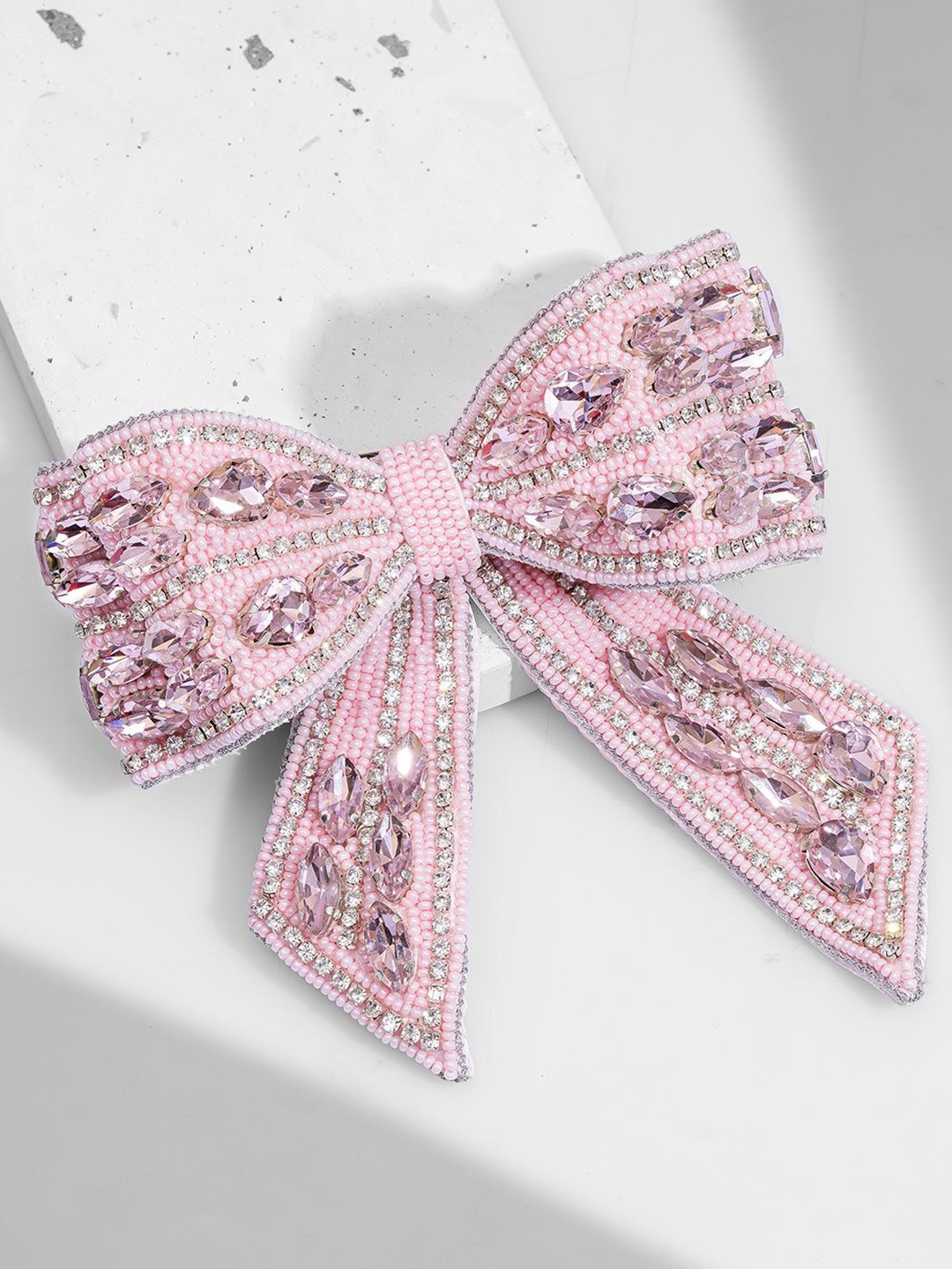 

HAIR DRAMA CO. Women Embellished Hairband, Pink