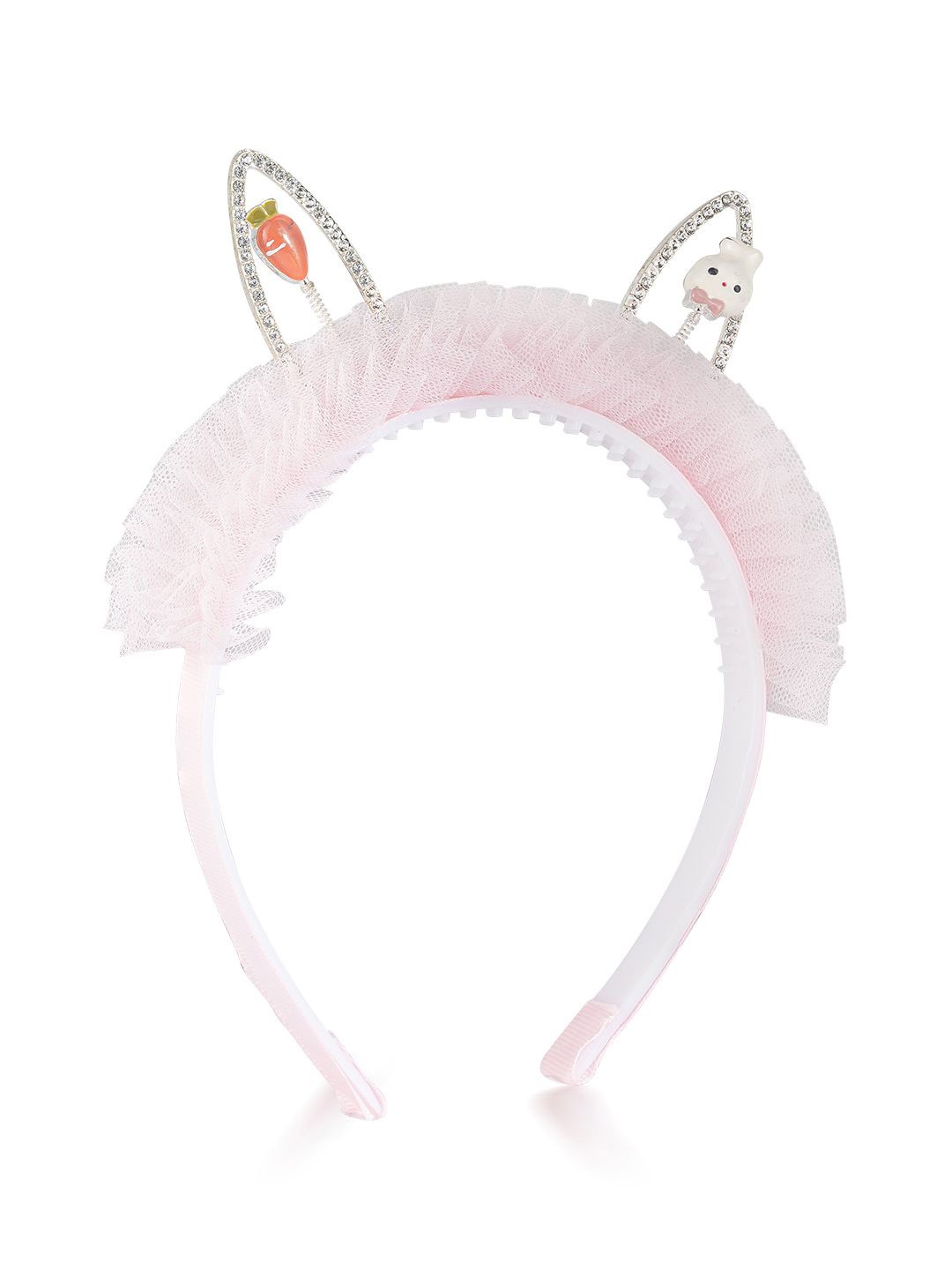 

HAIR DRAMA CO. Women Embellished Hairband, Pink