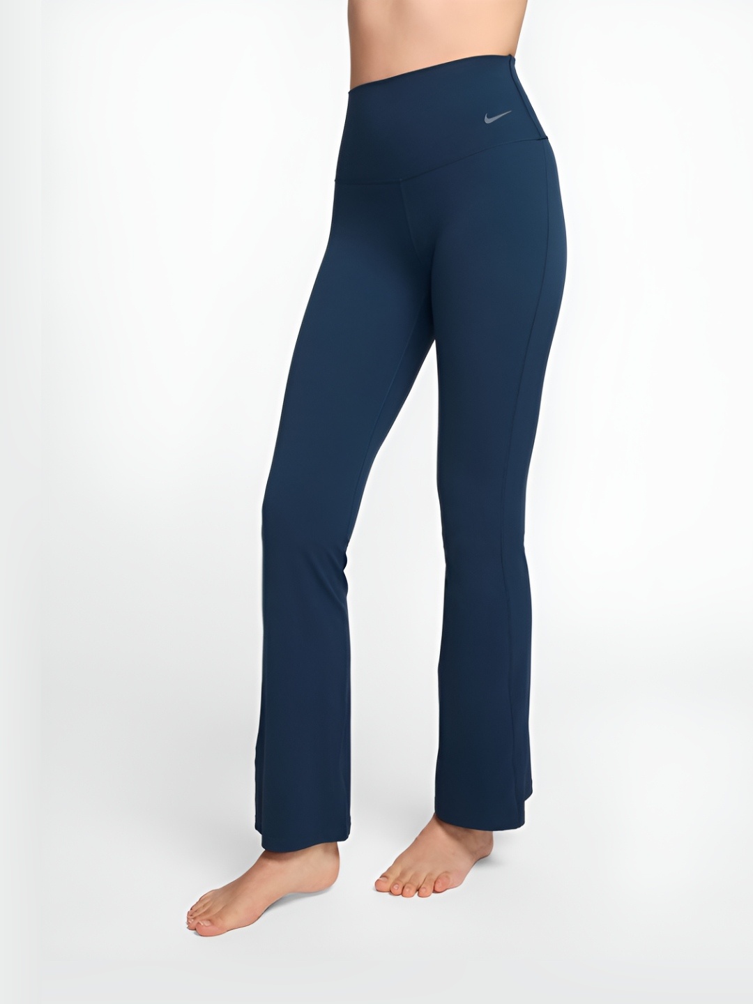 

Nike Zenvy Women's High-Waisted Flared Leggings, Blue