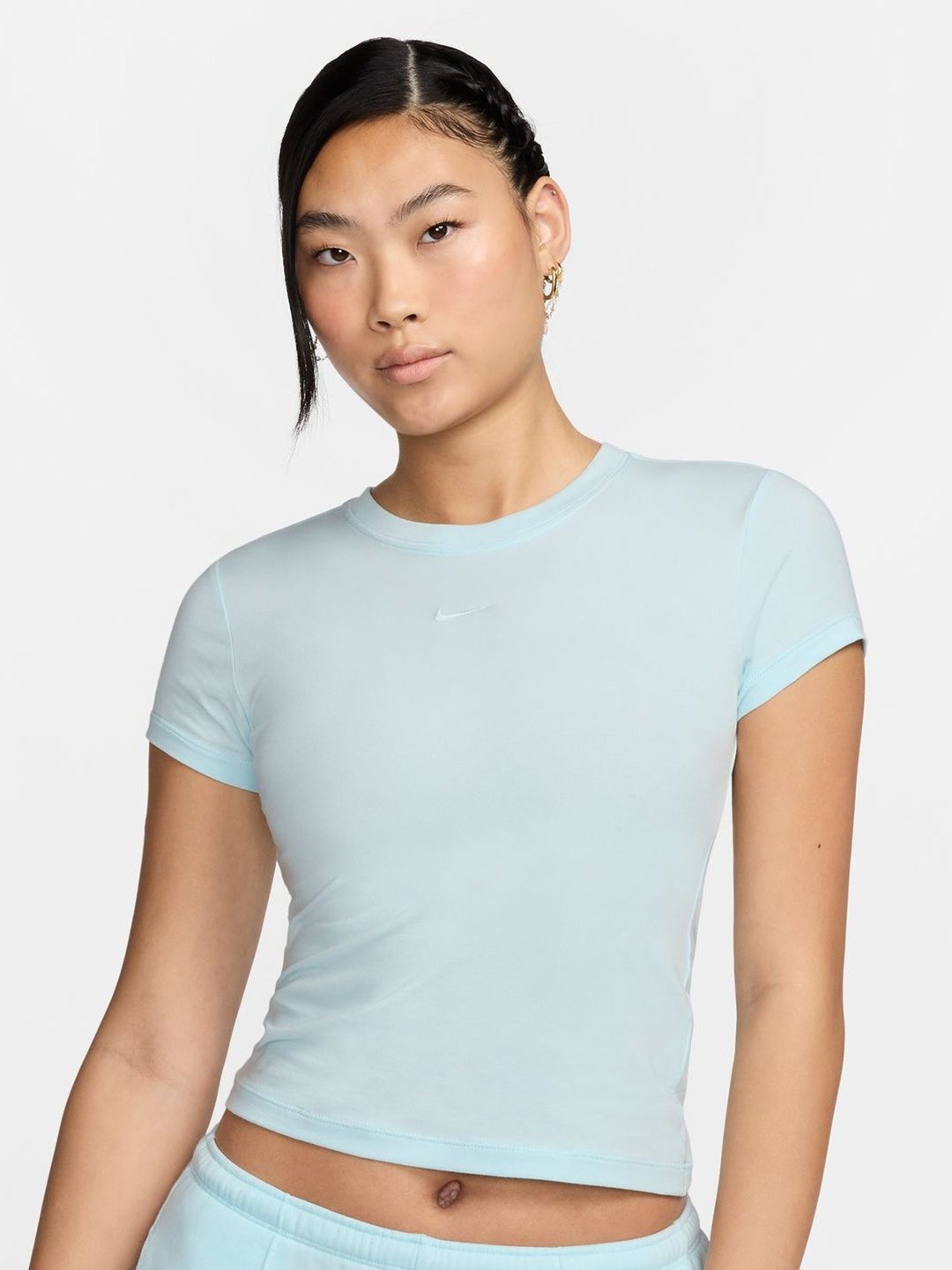 

Nike Women Sportswear Chill Knit T-Shirt, Blue