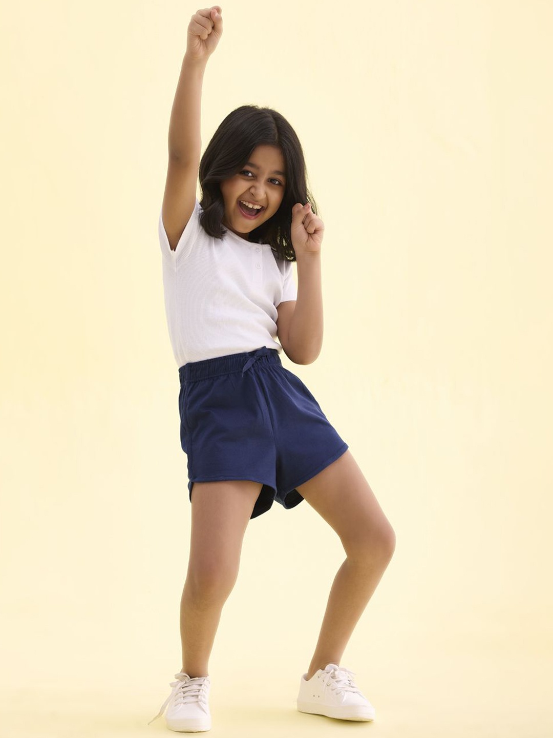

Go Colors Girls Sports Shorts, Navy blue