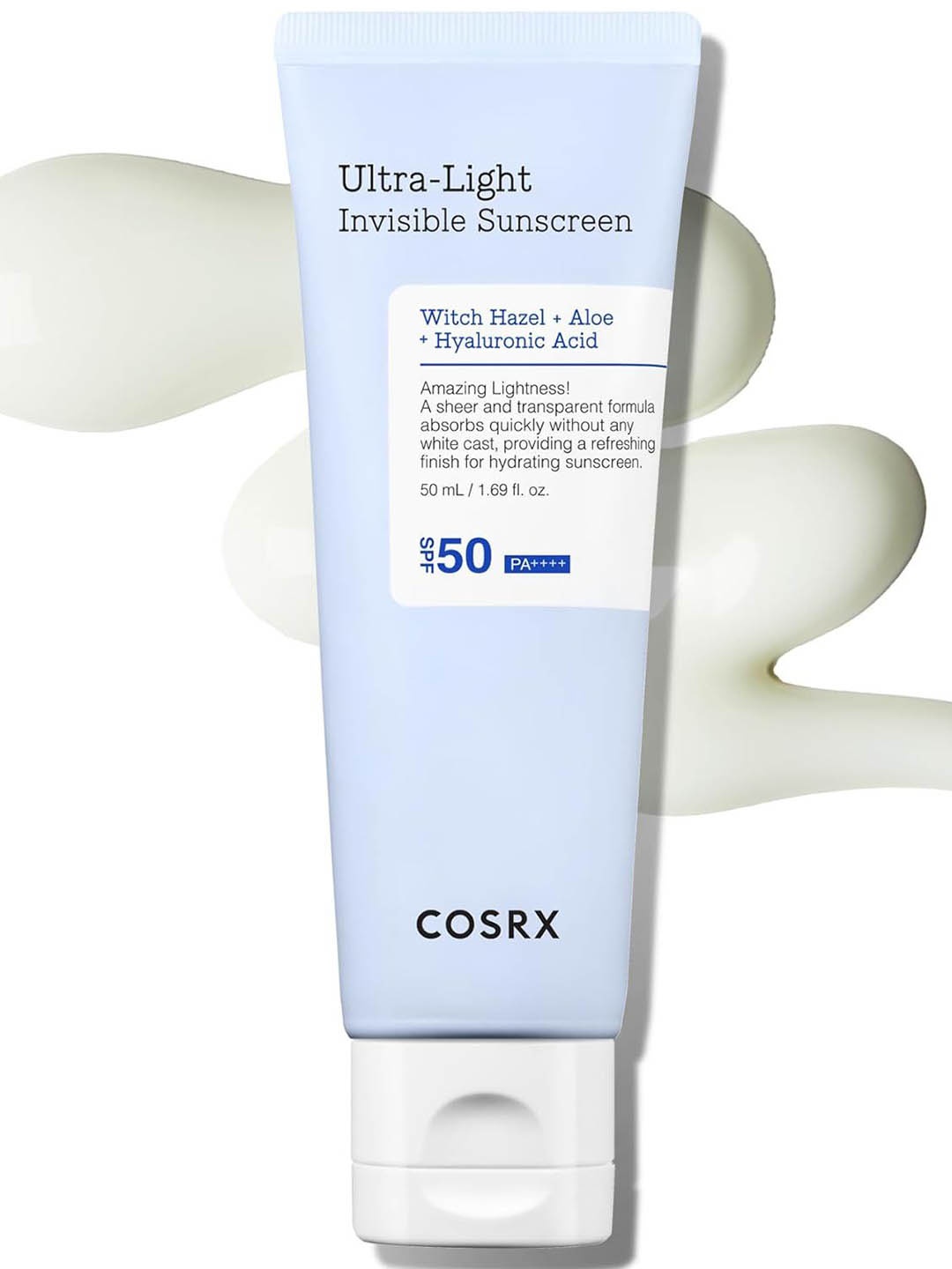 

COSRX Ultra Light Invisible Sunscreen SPF50++++ - 50ml, White