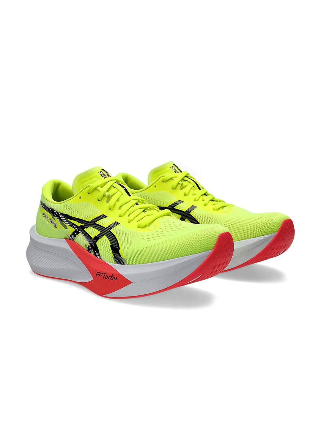 

ASICS MAGIC SPEED 4 Men Textured Running Sports Shoes, Yellow