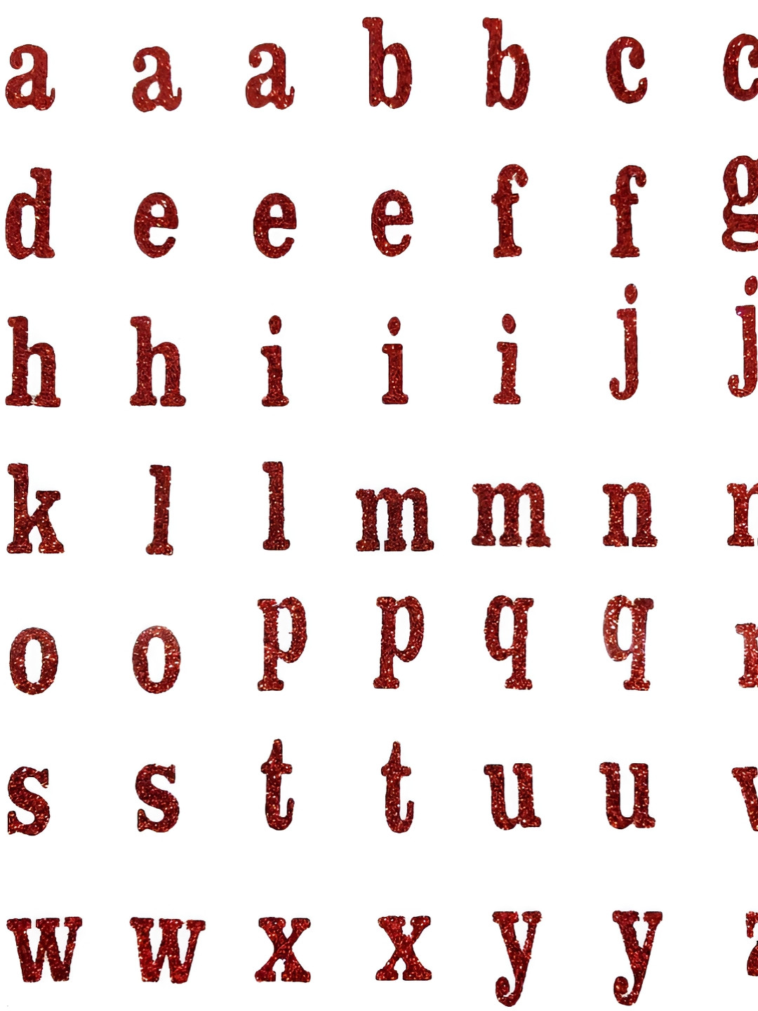 

Comet Busters Red & White 3D Alphabetic Self Adhesive Wall Sticker