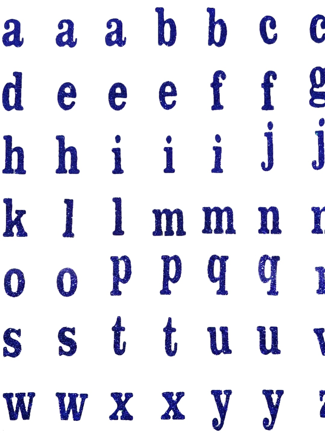 

Comet Busters Blue & White 3D Alphabetic Self Adhesive Wall Sticker