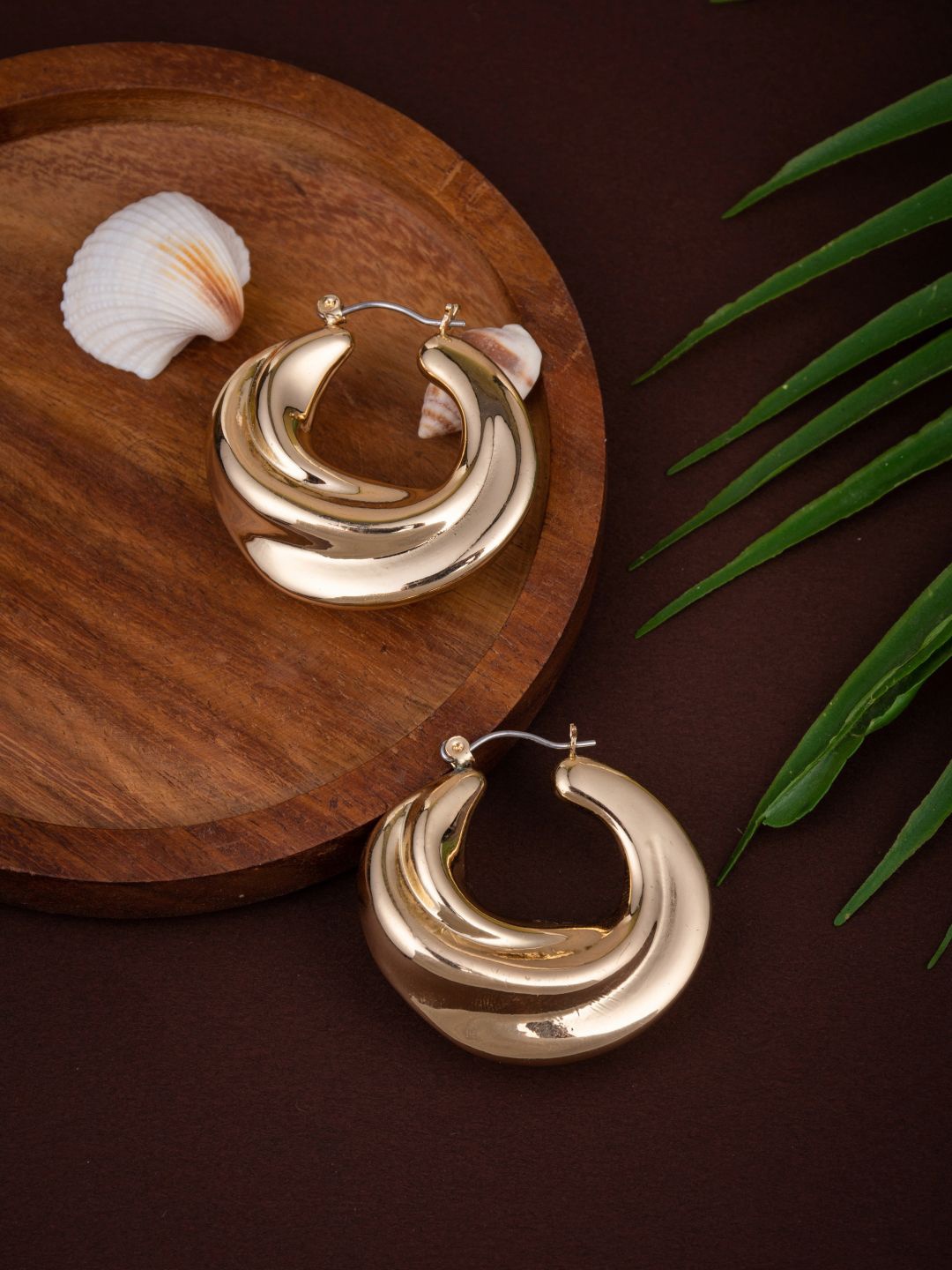 

Anvik Gold-Plated Classic Hoop Earrings