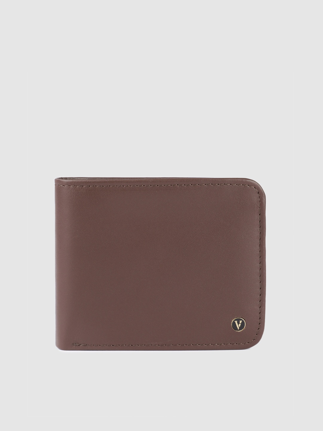 

Van Heusen Men Leather Two Fold Wallet, Brown