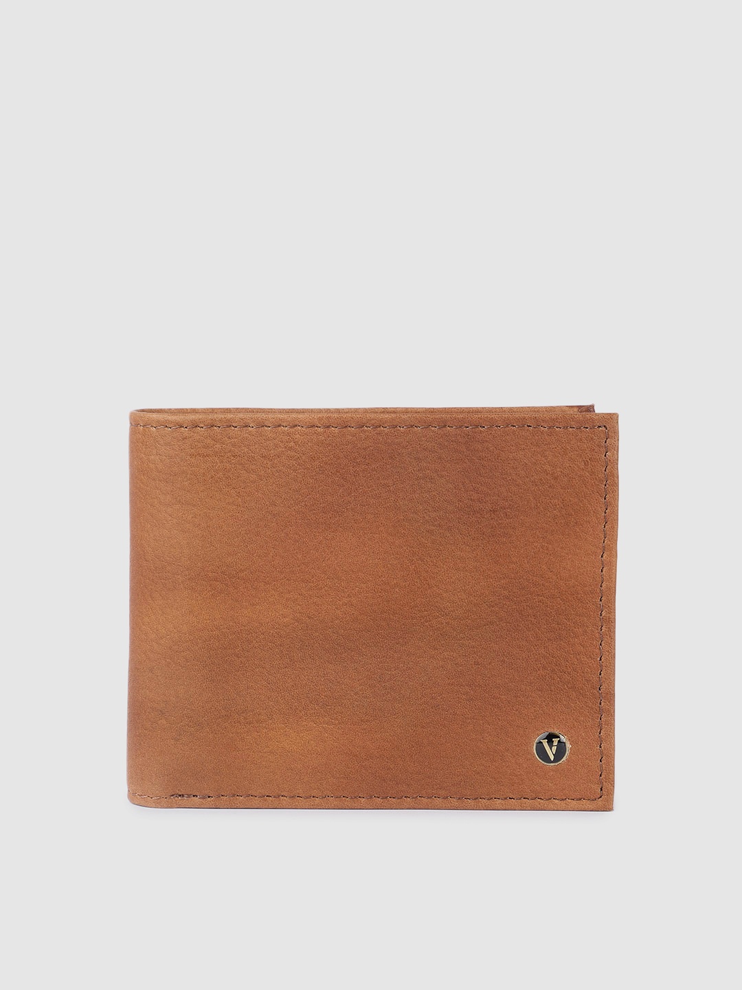 

Van Heusen Men Leather Two Fold Wallet, Tan