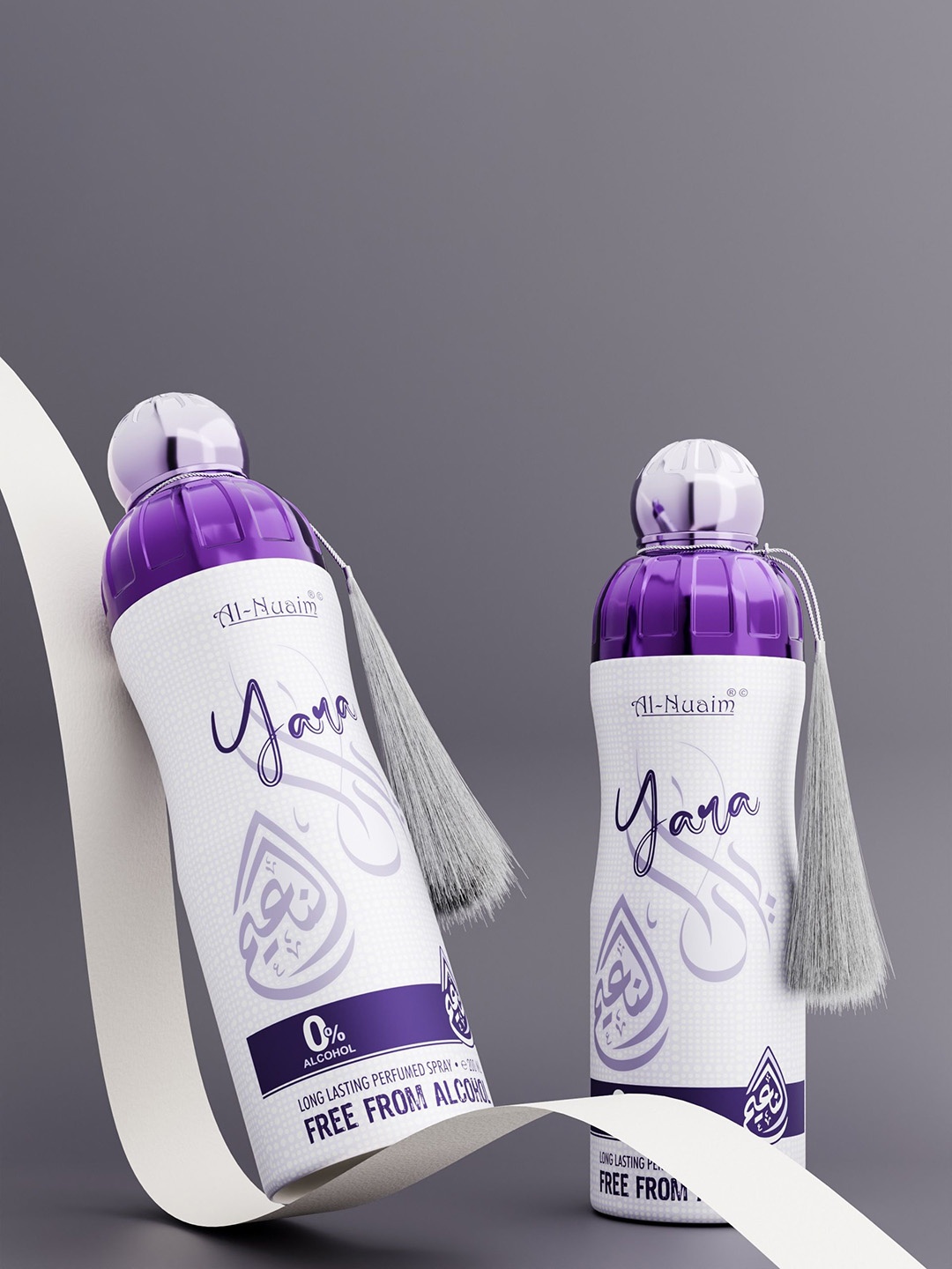 

Al-Nuaim Yara Set Of 2 Long Lasting Deodorant - 200ml Each, Multi