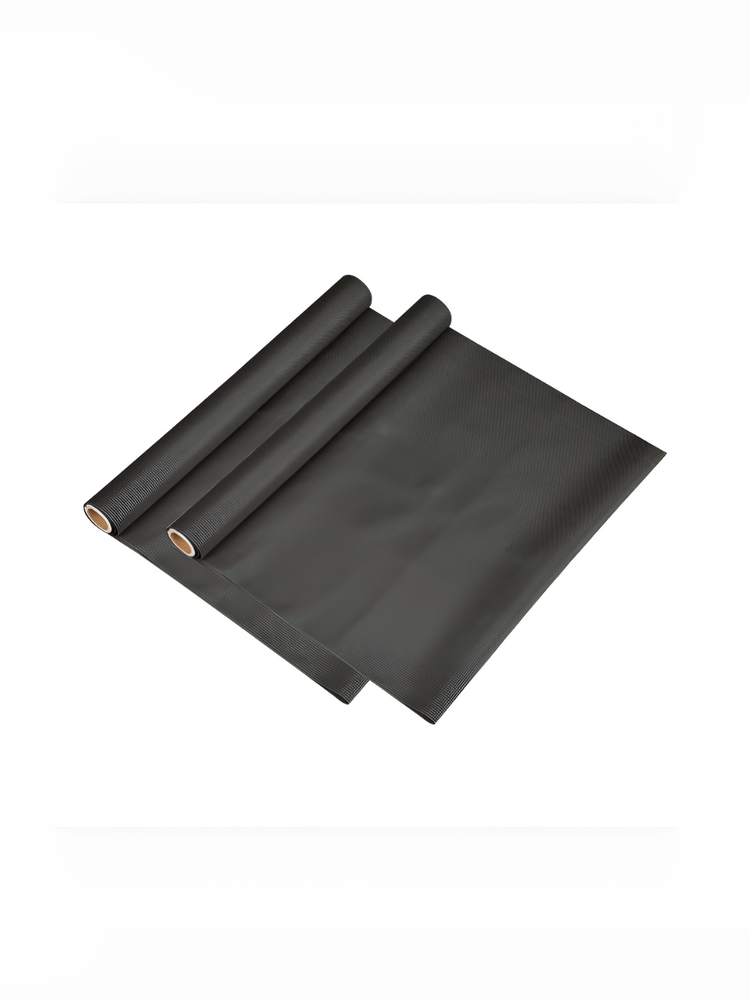 

Kuber Industries Grey 2 Pieces Checked Shelf Liner Organisers