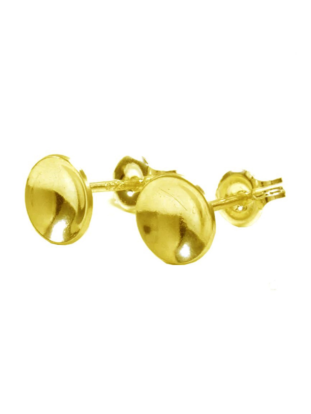 

Goldnera Circular Studs Earrings, Gold