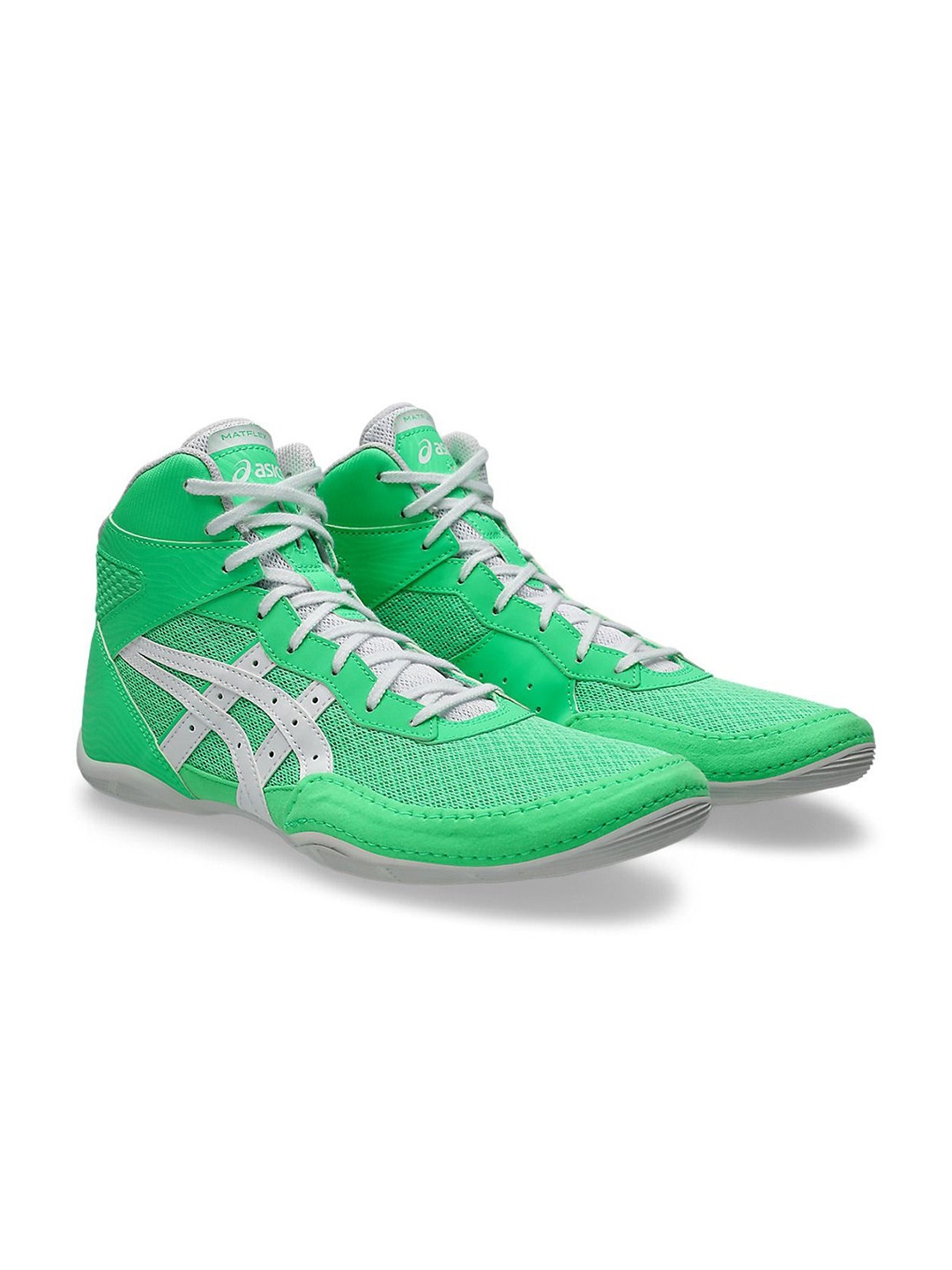 

ASICS MATFLEX 7 Men Textured Training Or Gym Sports Shoes, Green